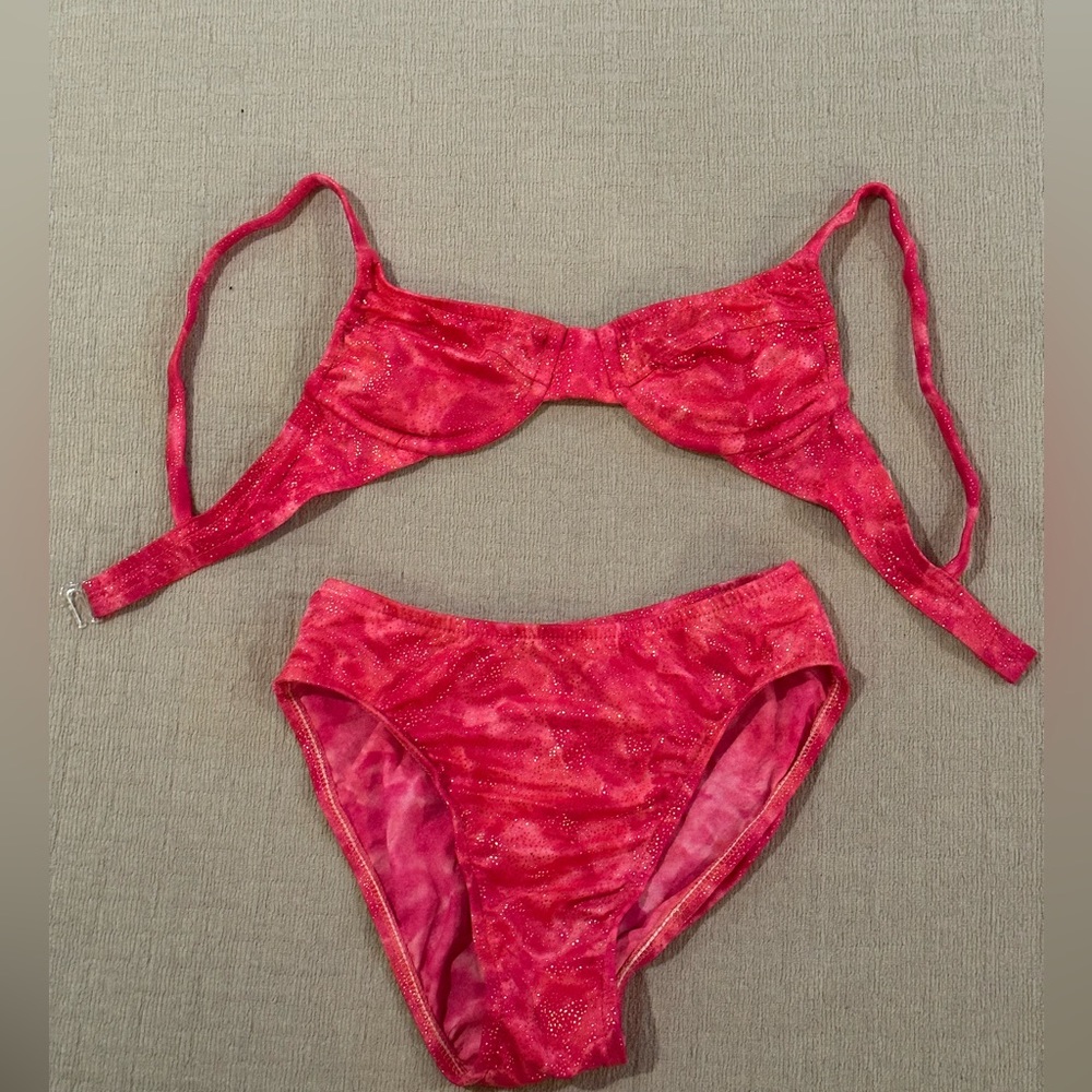 80s Beach Lingo vintage bikini
